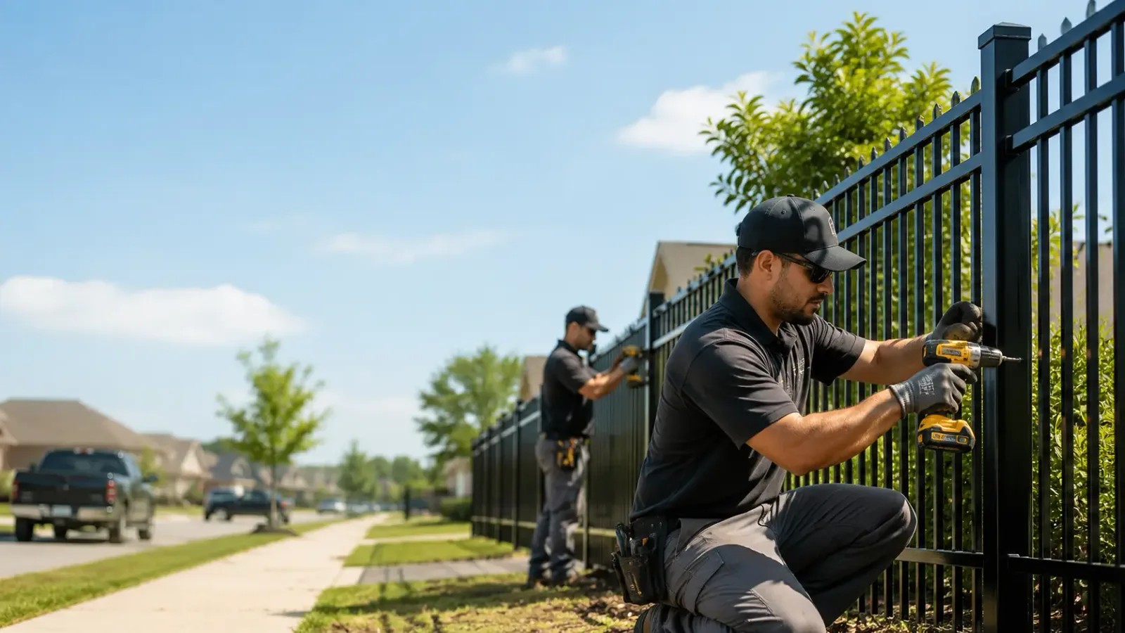 Metal Fence Installation in West Liberty, IL
